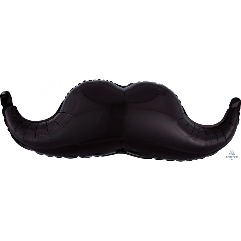 35” Mustache Black Supershape