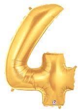 Betallic 16" Gold Number 4