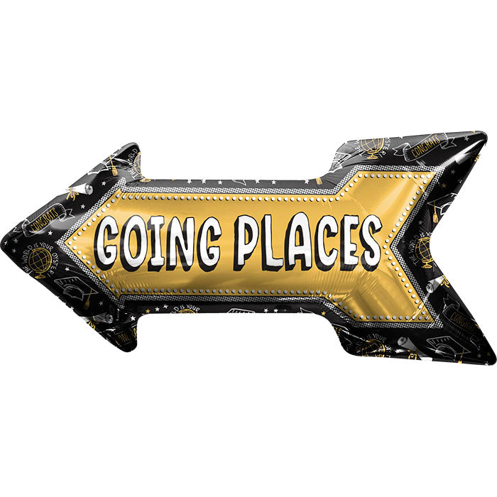 36" Going Places Arrow Foil