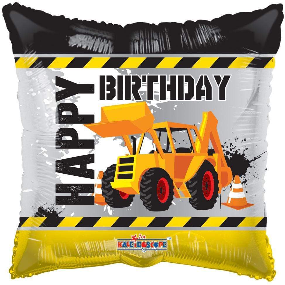 18" Happy Birthday Under Construction