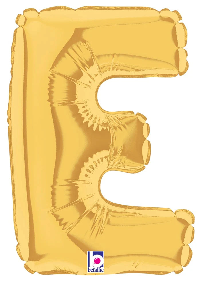 Betallic 16" Gold Letter E