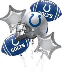 NFL Balloon Bouquet: Indianapolis Colts