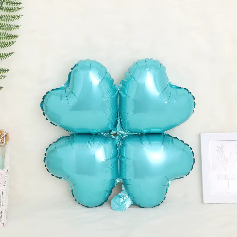 18" Magic Clover 5ct: Light Blue