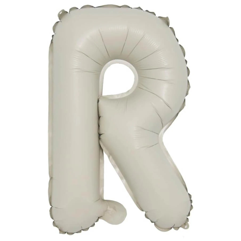 16” Cream Letter: R
