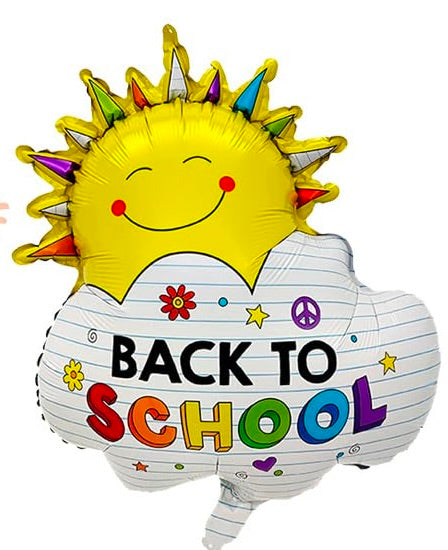 20" back to school: Smiling Sun