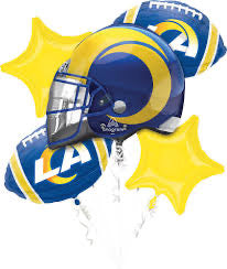 NFL Balloon Bouquet: Los Angeles Rams