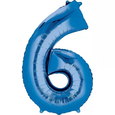 34” Number 6 Royal Blue CONVER