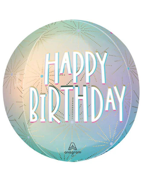 16" Orbz Pastel Dream Birthday