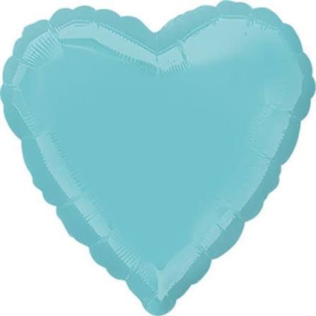 18" Heart: Robins Egg