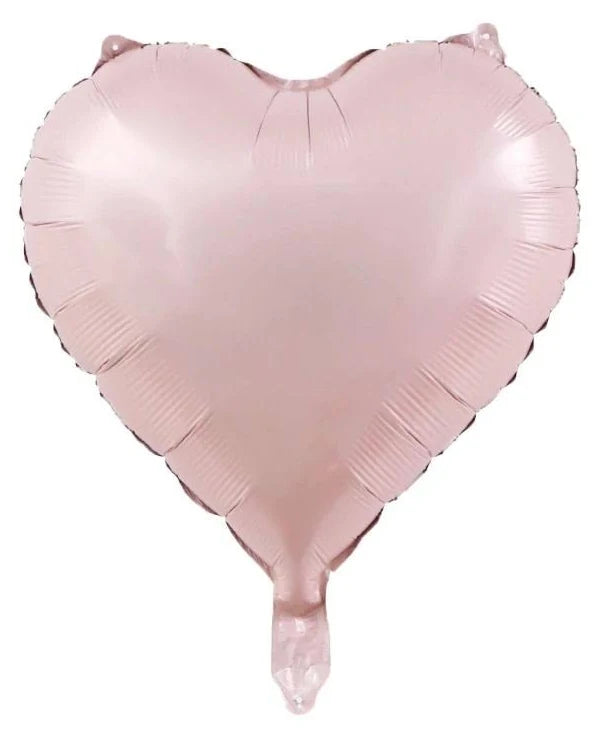 18" Heart: Pink Blush