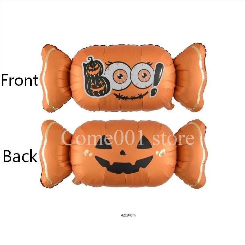 37" Orange Halloween Candy