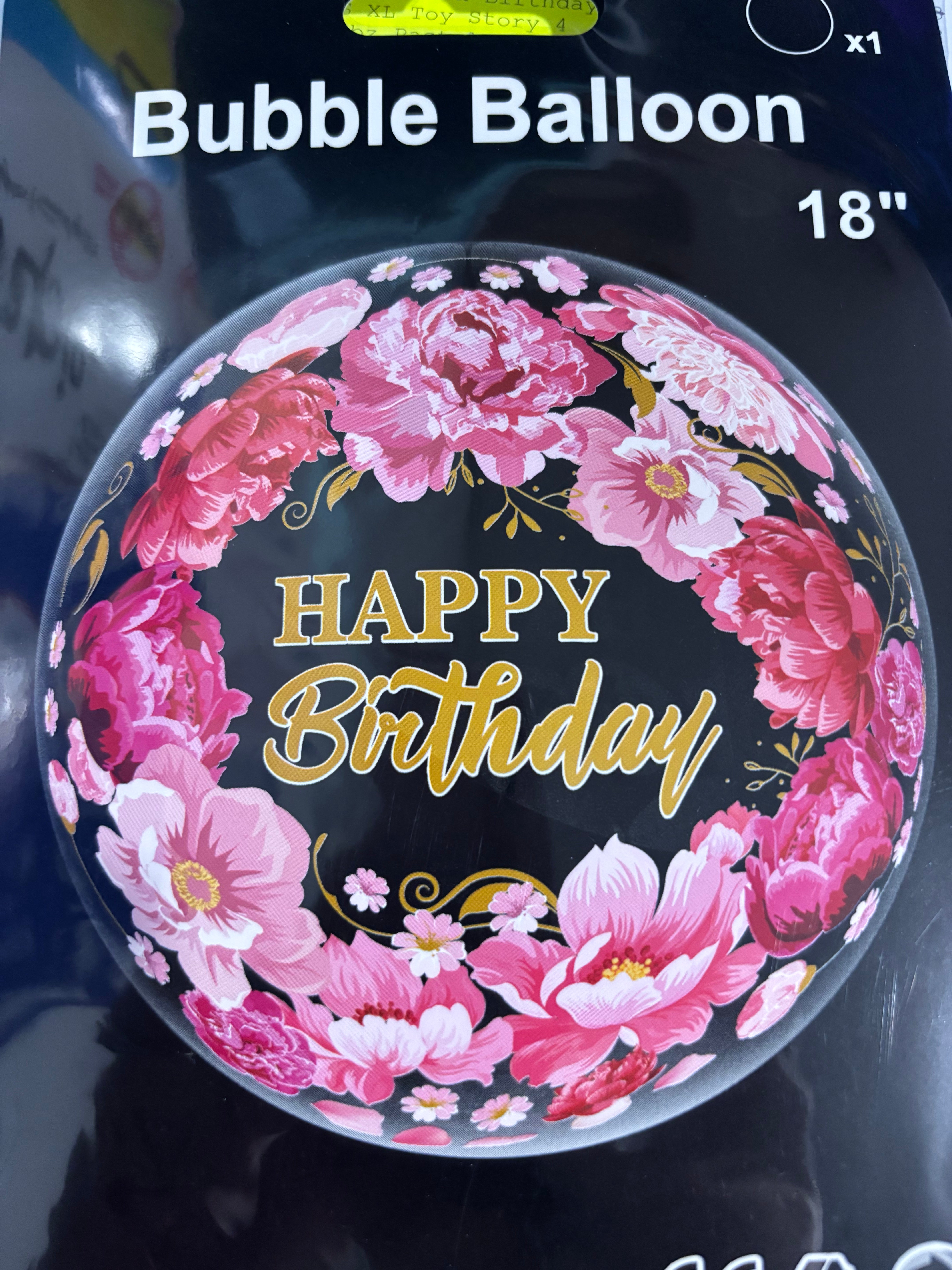 18" Happy Birthday Bubble