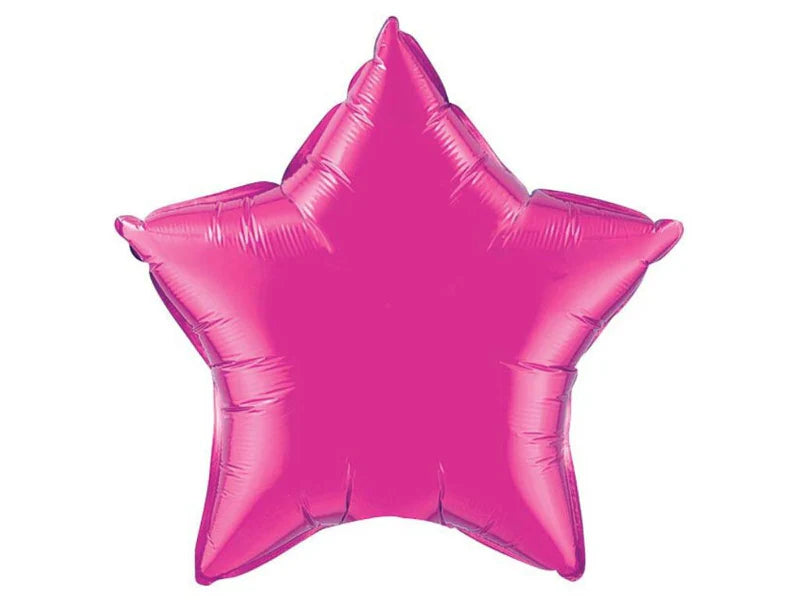 Lucky Foil: 24" Star Magenta