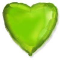 Unpackaged 18" Heart: Lime Green