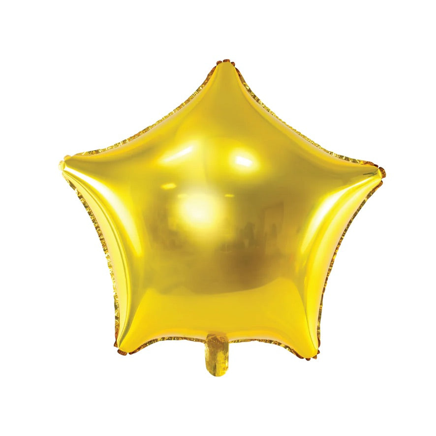 10” Star Foil Gold 2ct