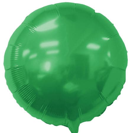 Lucky Foil: 18" Round Green