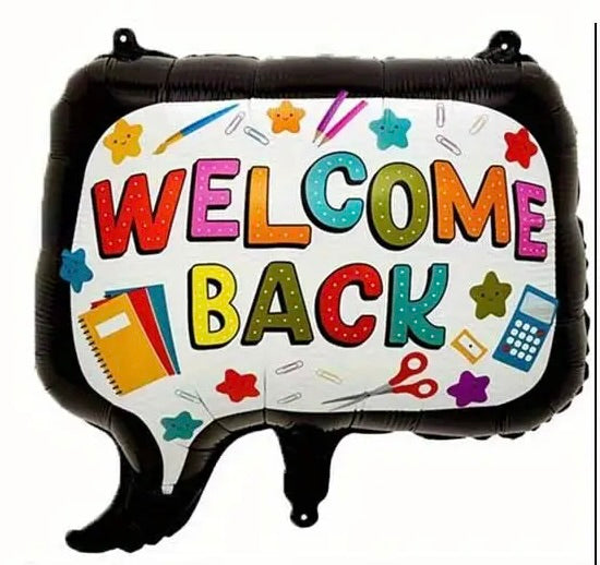 20" Back to school: Welcome Back
