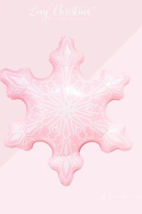 36" Pink Snowflake