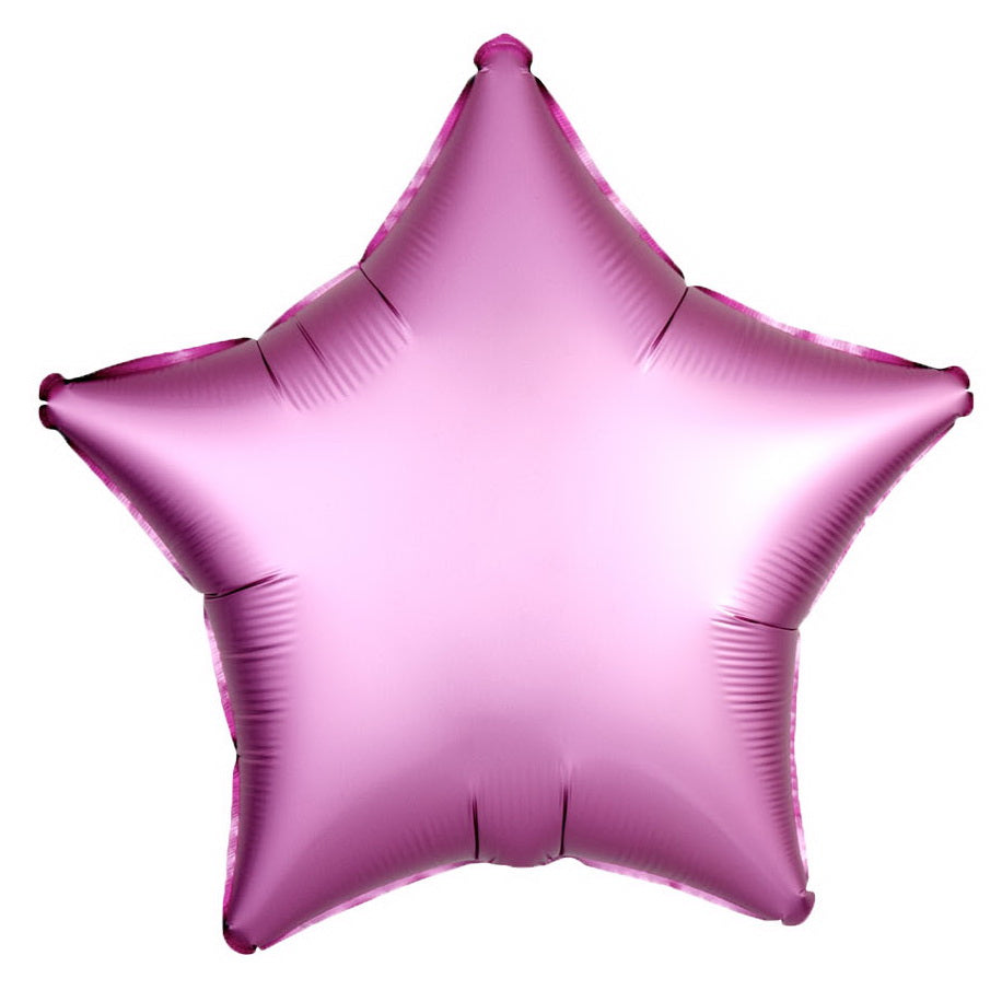 Lucky Foil: 18" Star Chrome Pink