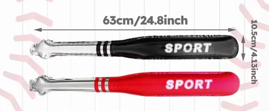 24" Black Baseball Bat