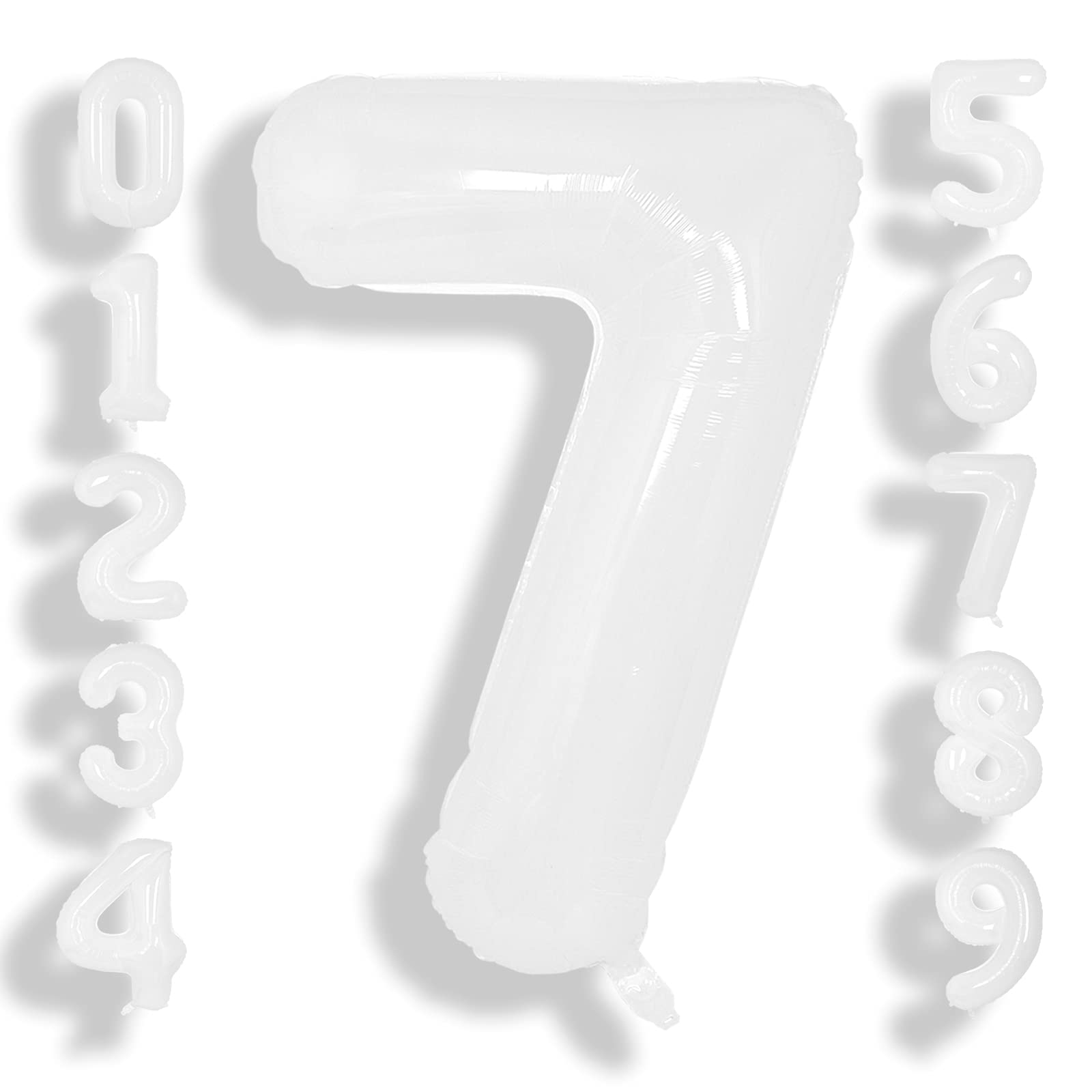 40" Cymylar White Number #7