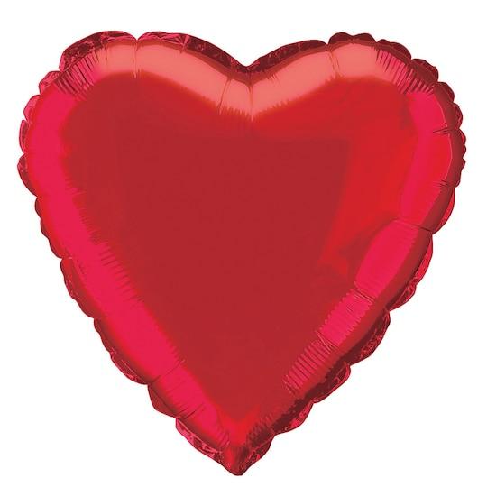 Lucky Foil: 24" Heart Red