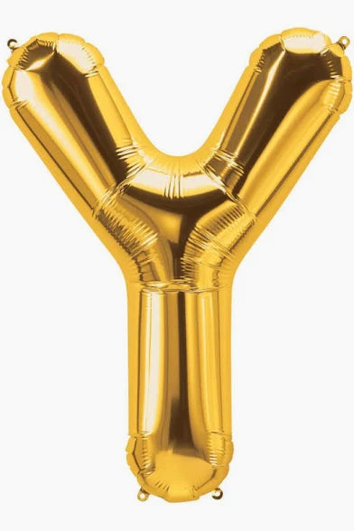16" Gold Letter: Y