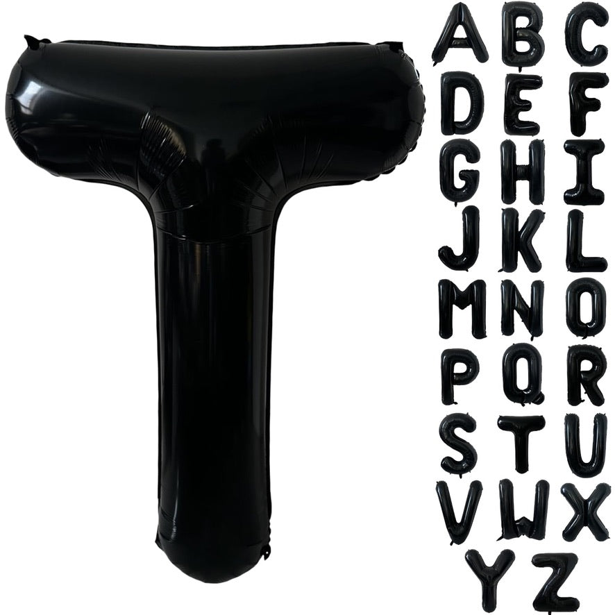 40” Black Letters: T
