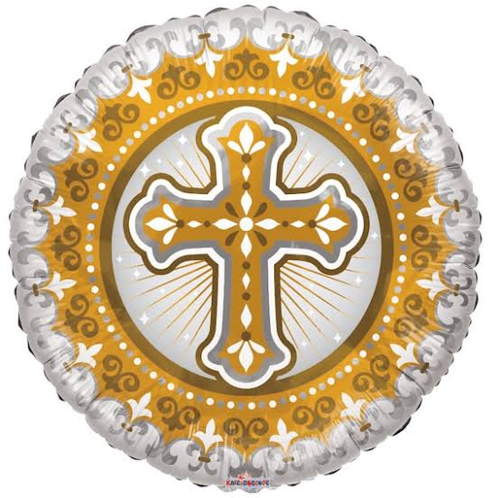 18" Round Cross