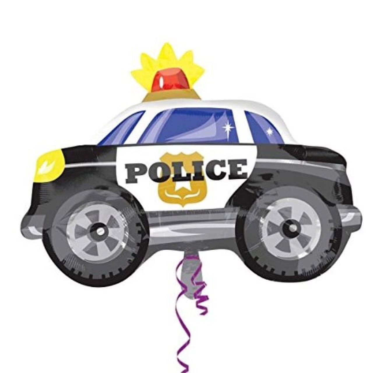 18" Jr Shape Police Car
