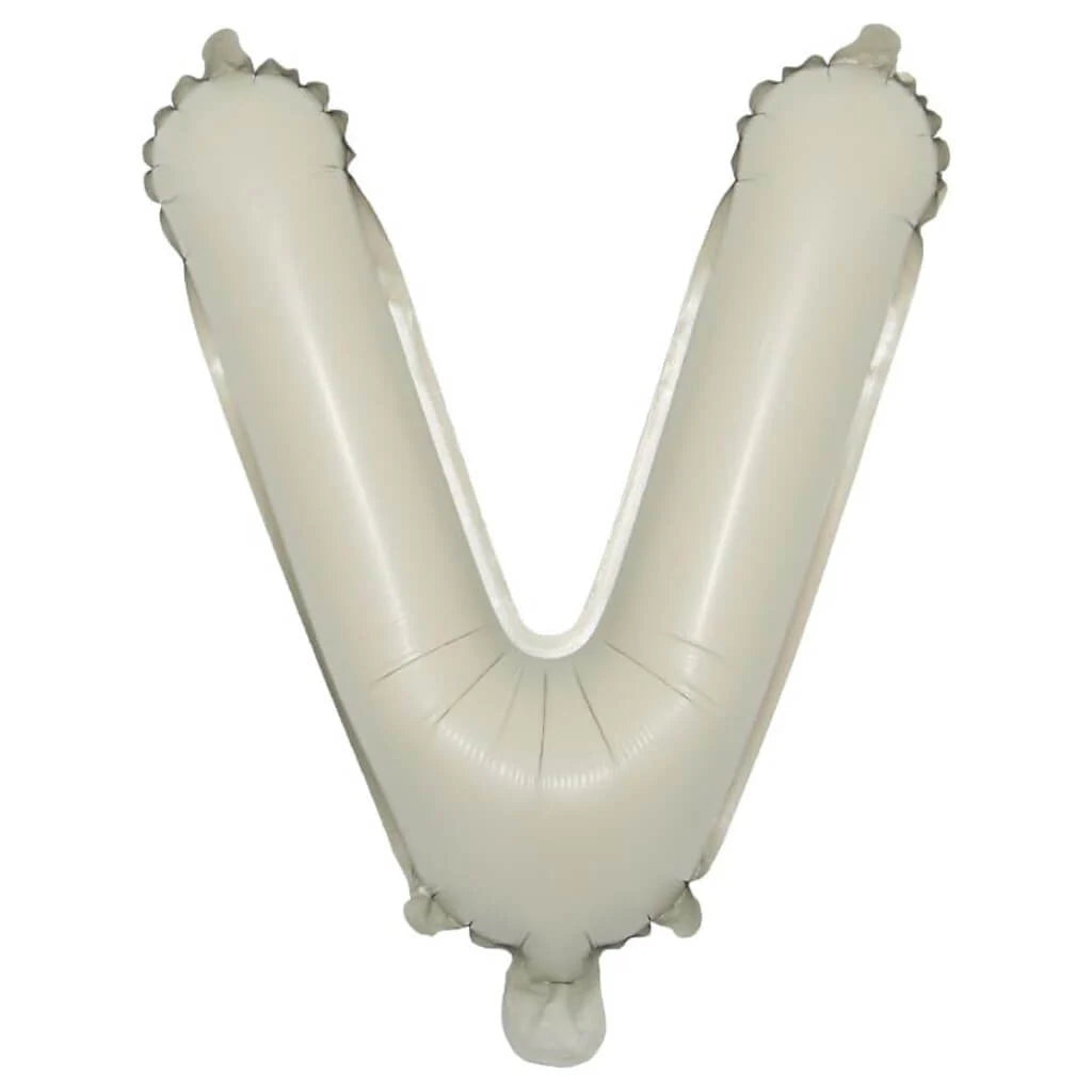 16” Cream Letter: V