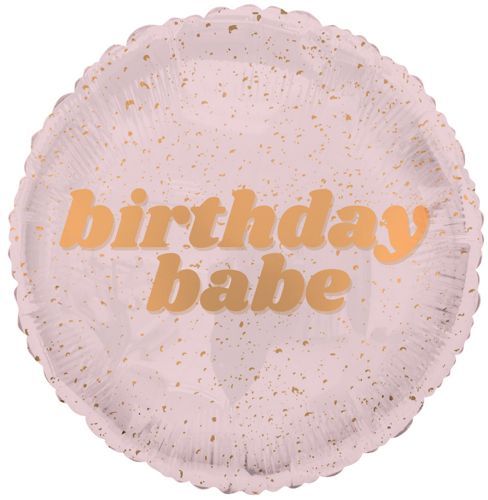 18" Happy Birthday Babe