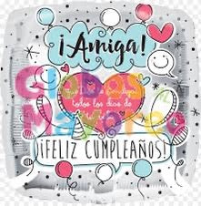 18" Cumple Amiga