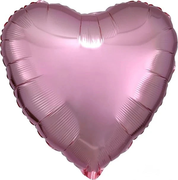 Unpackaged 18” Heart: Pink Gold