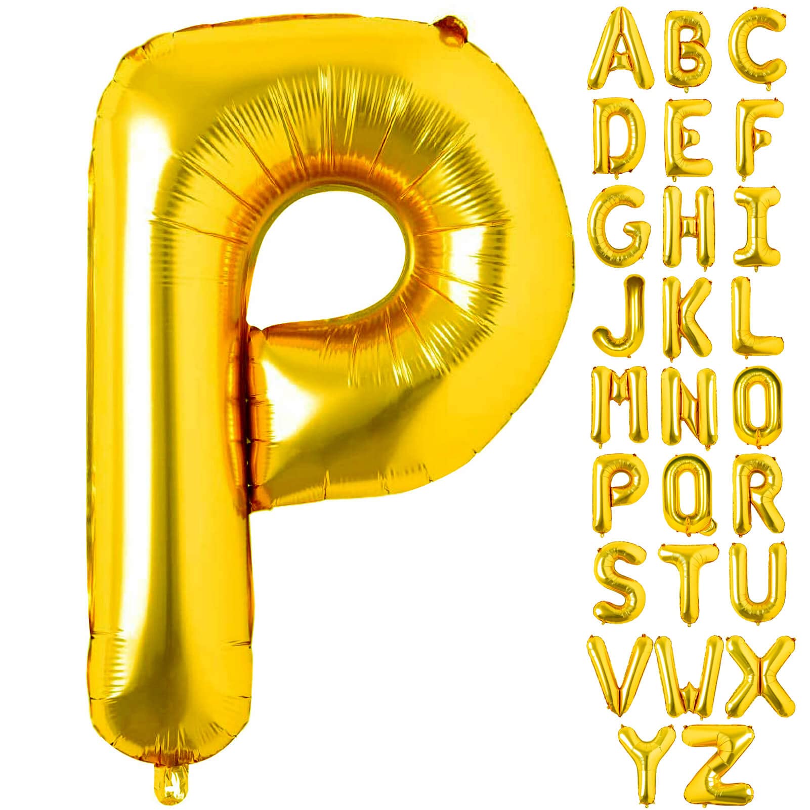 32" Gold Letter: P