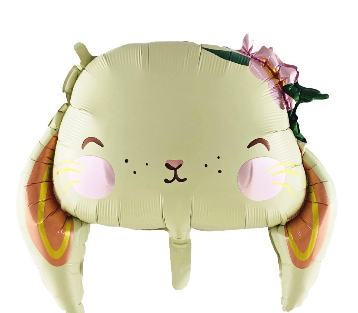 21" Beige Bunny Head