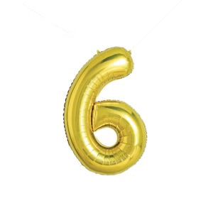 16" Gold Number #6