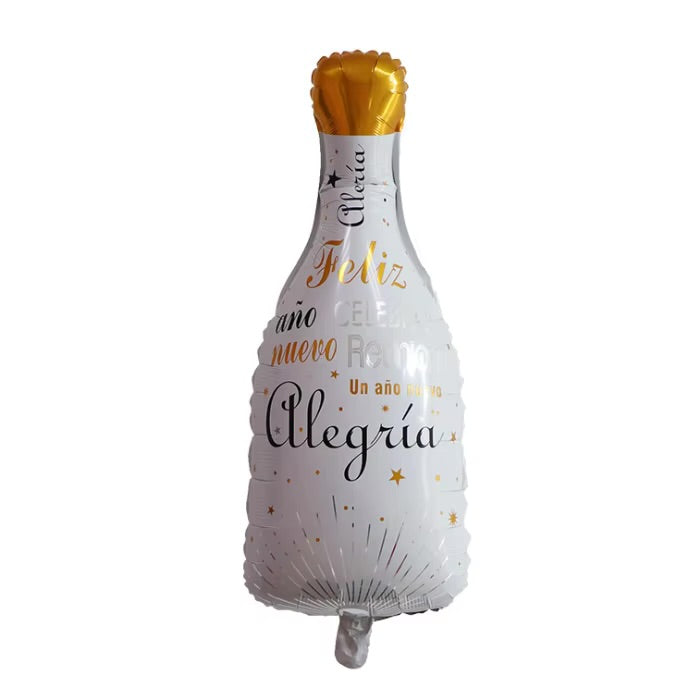 33" White Bottle Cheers