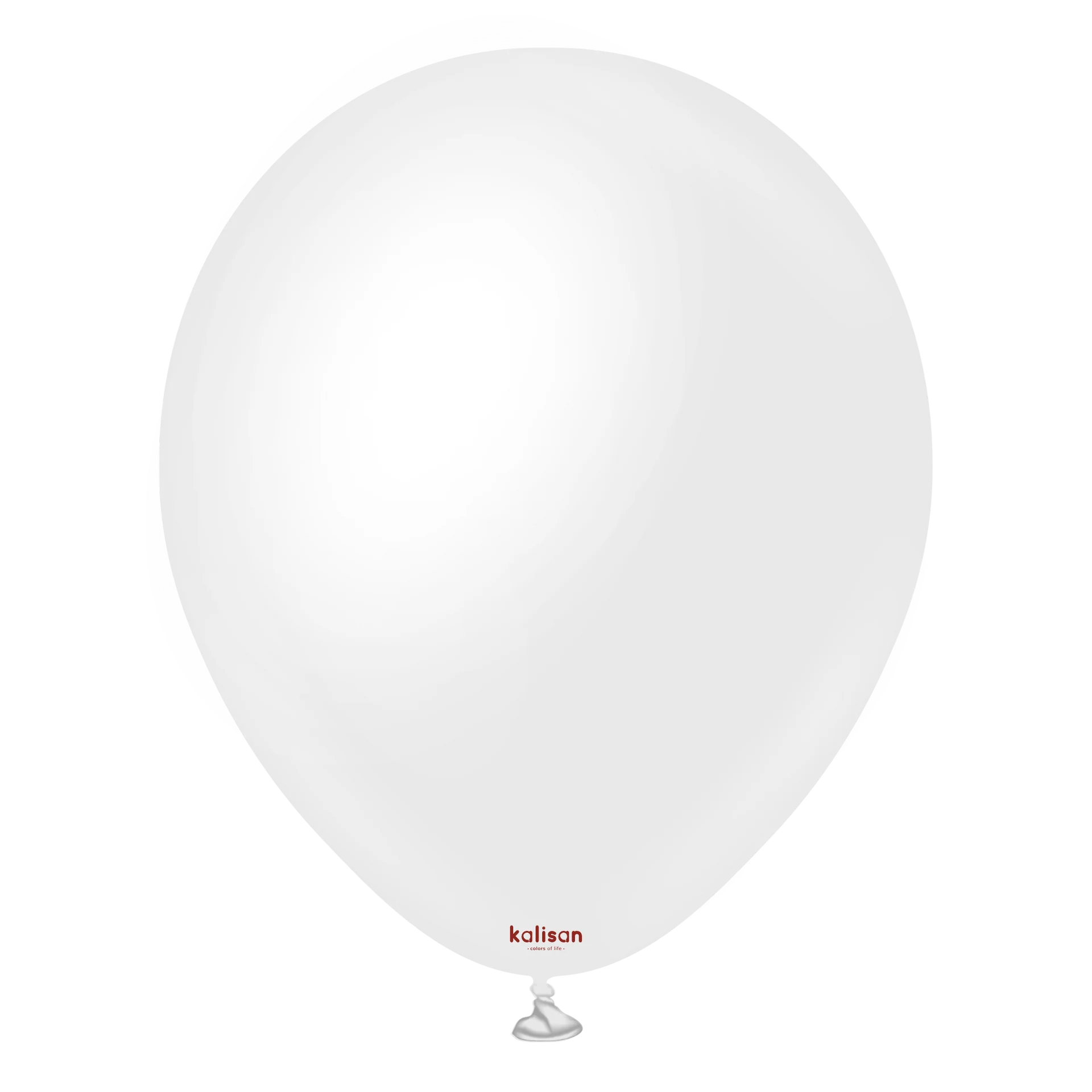Kalisan 12" Opaque Satin Snow White 50ct