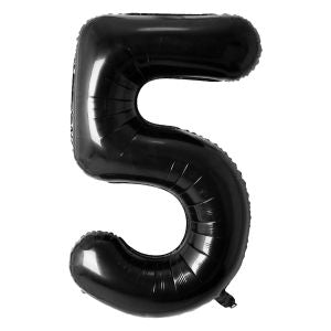 34” Number 5 Black AiRise