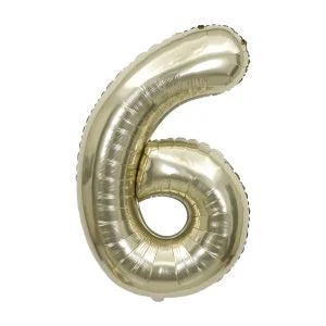 34” Number 6 White Gold AiRise