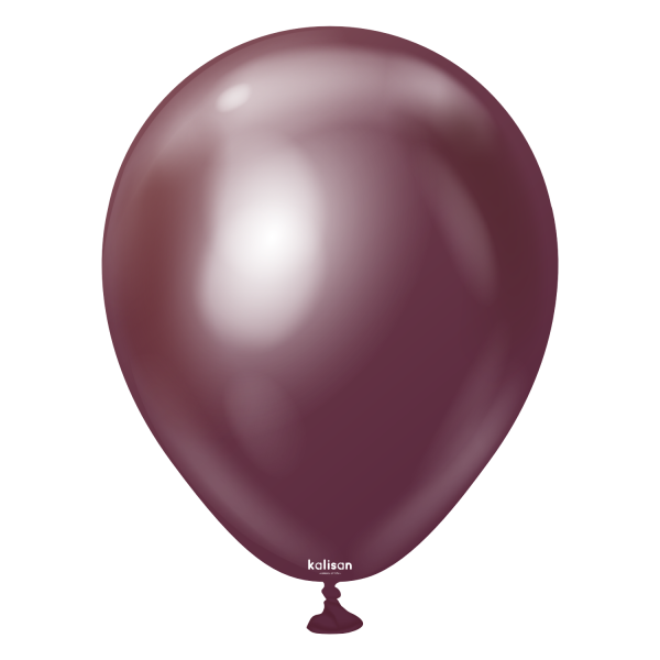 Kalisan 5” Mirror Burgundy 100ct