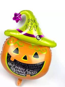 Trick or treat pumpkin head
