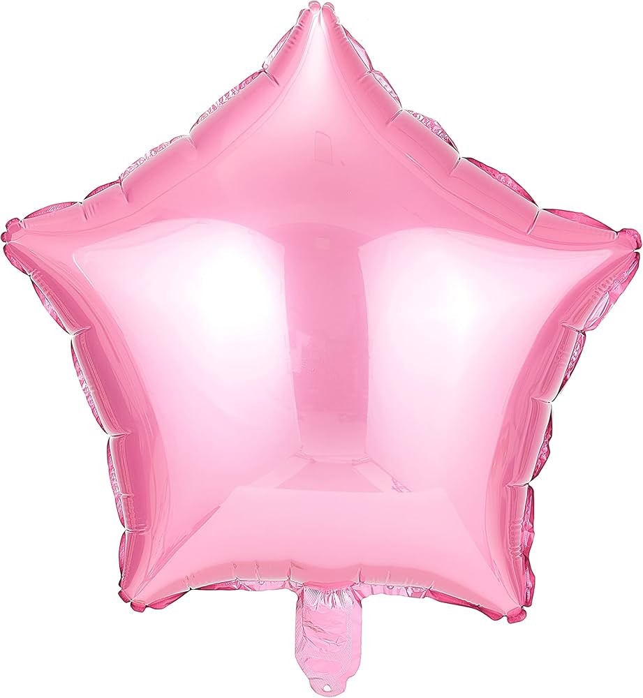 18” Star Foil - Light Pink