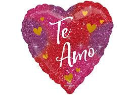 18” Valentines “Te Amo” Heart Foil