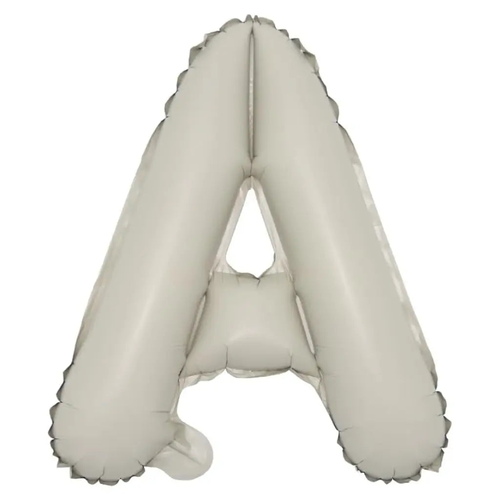 16” Cream Letter: A