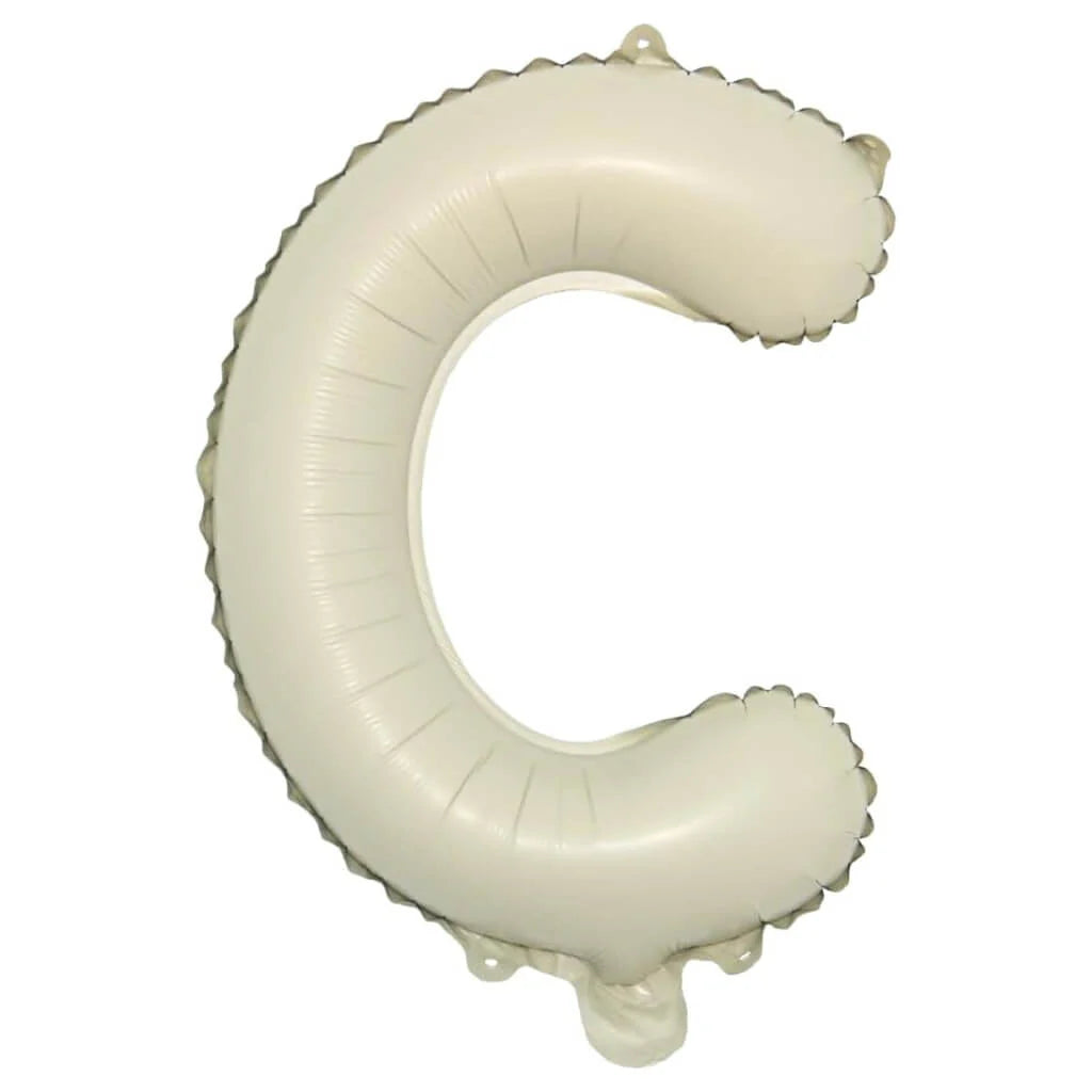 16” Cream Letter: C