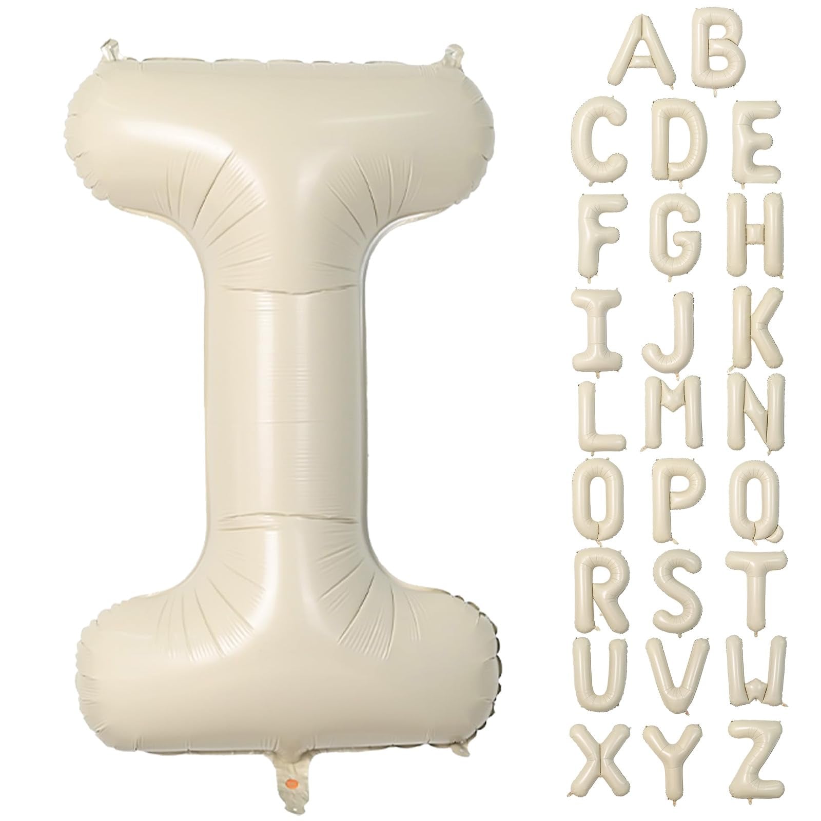 16” Cream Letter: I