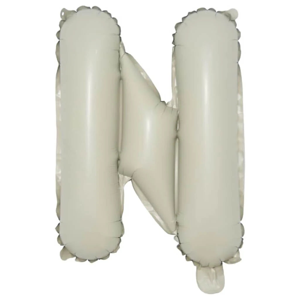 16” Cream Letter: N