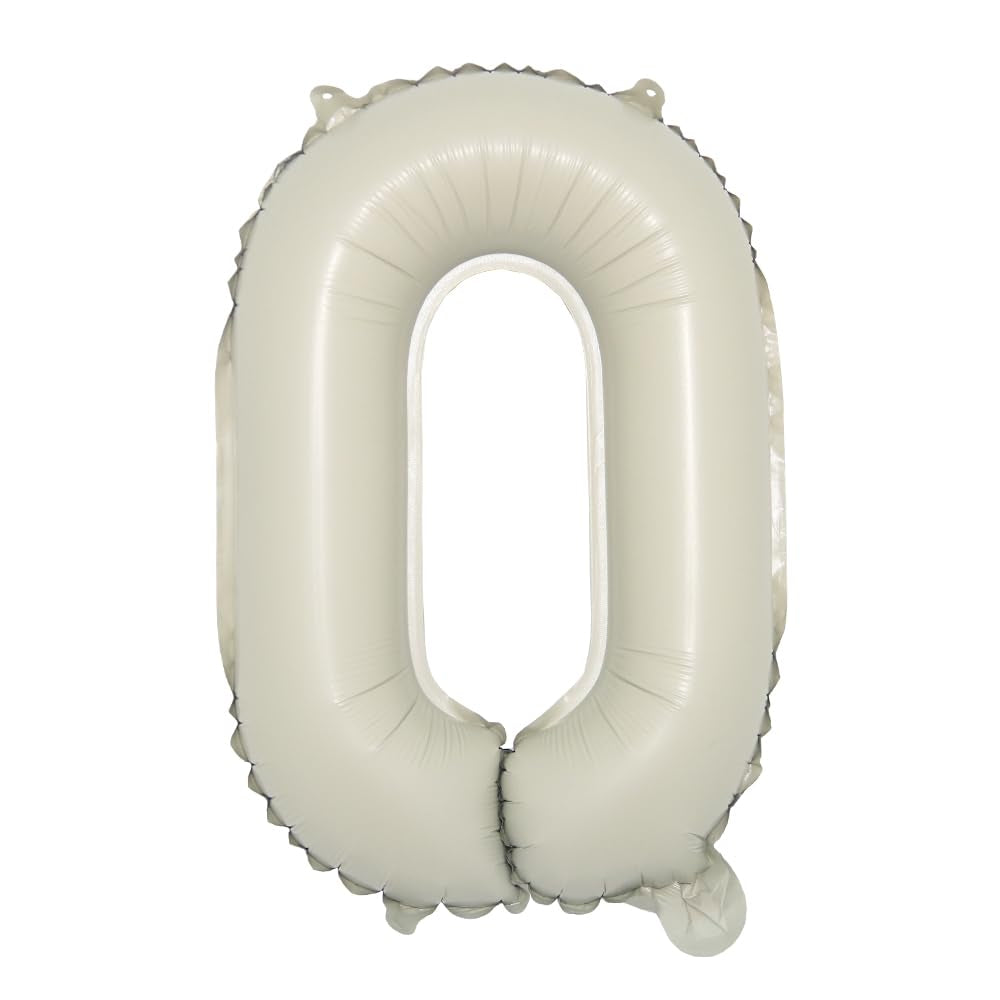 16” Cream Letter: O